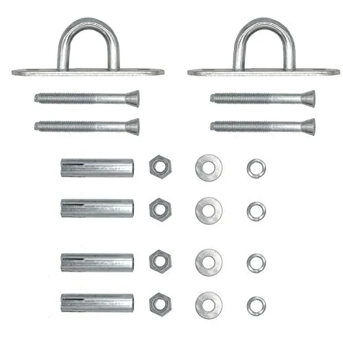 AMANKA 2er Set 250kg Hängesessel Befestigung - Aufhängung für Schaukel Hängematte Boxsack - Beton Decke