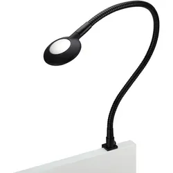 Junker Lighting LED Bettleuchte Luce Schwarz - Flexible Leseleuchte mit Touchsensor - Moderne LED Bettleuchte in Schwarz mit flexiblem Arm und Touchsensor. Ideal für gemütliches Lesen oder Arbeiten, einfach anzupassen und zu montieren. Für vielfältige Einsatzmöglichkeiten im Schlafzimmer oder Büro.