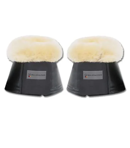 Hufglocke Lammfell, Paar in schwarz von Waldhausen