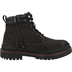 Dockers Stiefelette Veloursleder - Wanderschuhe aus robustem Veloursleder mit warmem Textilfutter und rutschhemmender Sohle - ideal für kalte Tage und vielseitig einsetzbar.