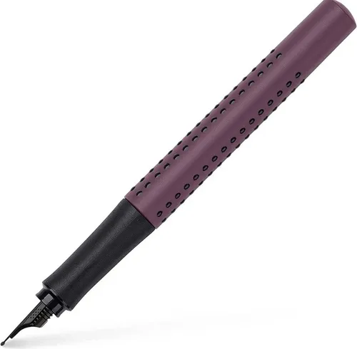 Schreibfüller Grip Edition, berry, Federbreite M, 1 Stück - Faber-Castell,