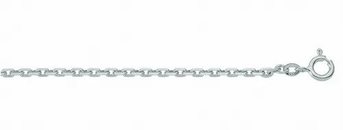Adelia´s Silberkette Damen Silber Schmuck 925 Silber Anker Halskette Ø 1,9 mm, Silberschmuck für Damen