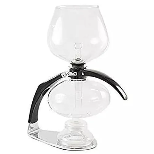 CONA Coffee Maker 2025 'Size D-Genius All-Glass' für 6-8 Tassen - Vakuum-Kaffeebereiter mit elegantem All-Glass-Design, ideal für Kaffeeliebhaber, die ein einzigartiges Brühverfahren schätzen.