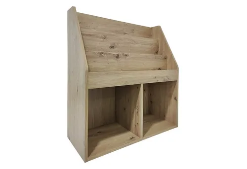 HTI-Living Bücherregal Thekla 7380 - Bücherschrank in Artisaneiche, ideal für Spielzeug und Bücher, praktisch zur Selbstmontage und bringt Ordnung ins Kinderzimmer.