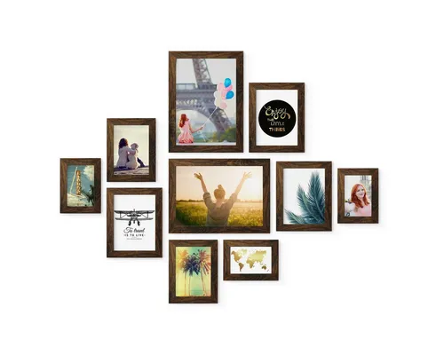 Bilderrahmen Braun von Photolini