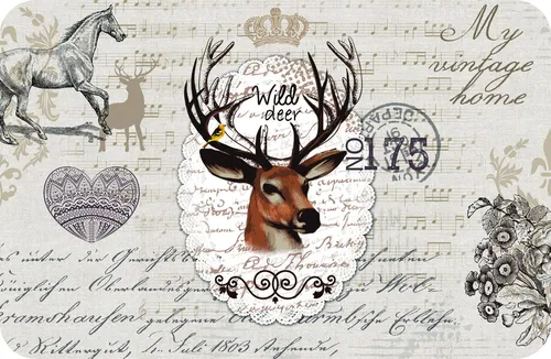 d-c-table Tischset Rio Wild Deer 44 x 29 cm, braun