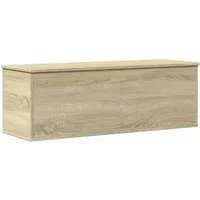vidaXL Truhe Sonoma-Eiche 102x35x35 cm - Bürostühle - Vielseitige Aufbewahrungslösung mit viel Stauraum und elegantem Design, ideal als Couchtisch oder Beistelltisch.