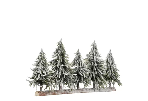 House of Seasons Hänge-Weihnachtsbaum - frosted TIPS, grün, 40 cm - Hänge-Weihnachtsbaum aus hochwertigem Kunststoff, ideal für festliche Dekoration. Mit seinen 40 cm Höhe und 22 cm Breite bringt er weihnachtliche Stimmung in jedes Zuhause.