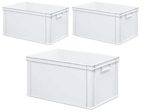 BRB-Lagertechnik Stapelbox 3x Euro-Stapelbehälter von BRB Lagertechnik