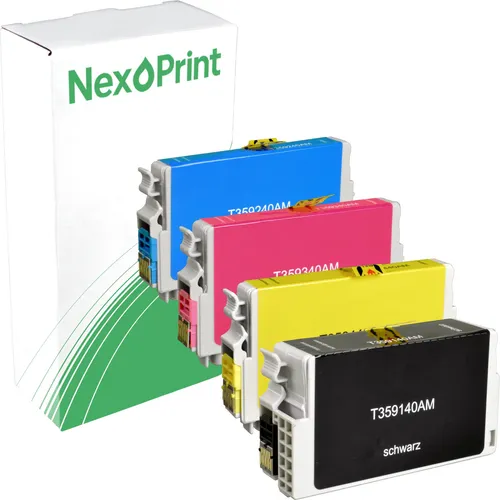 kompatible Tinten ersetzt Epson C13T359640 35XL Multipack KCMY 4