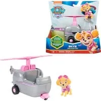 Paw Patrol - Helikopter mit Skye-Figur, Spielfahrzeug grau/rosa
