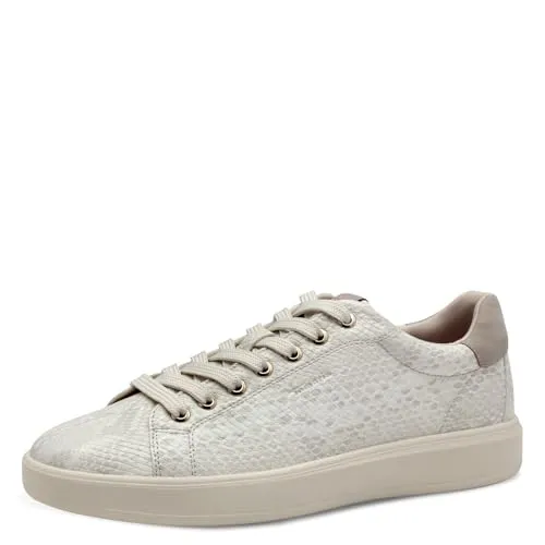 Tamaris Schnürer Damen Vegan sportlich beige, EU 37 von Tamaris