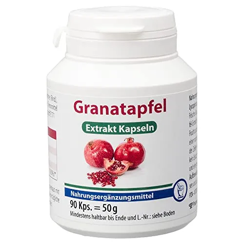 Pharma Peter GRANATAPFEL EXTRAKT Kapseln 90 Stück, 90 Kapseln