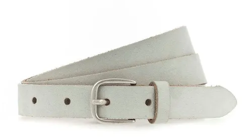 Tamaris Ledergürtel Essential Classics grau 110 - Eleganter Gürtel aus hochwertigem Leder, ideal für jeden Anlass. Der zeitlose Stil und die Logo-Prägung verleihen Ihrem Outfit das gewisse Etwas.