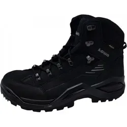 Lowa Renegade EVO GTX Mid Herren (Tiefschwarz), 45 EU - Wanderschuhe mit stabilisierender Sohle und dauerhaft wasserdichter Gore-Tex® Membran, ideal für lange Wanderungen bei jedem Wetter.