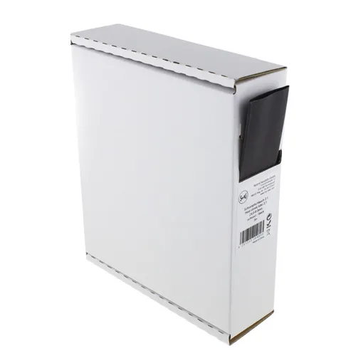 Schrumpfschlauch schwarz 3:1, 24,0 - 8,0mm, 3 Meter - Spenderbox