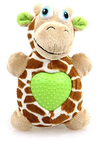 Petastic Hundespielzeug Hearties Plüschspielzeug (Giraffe)