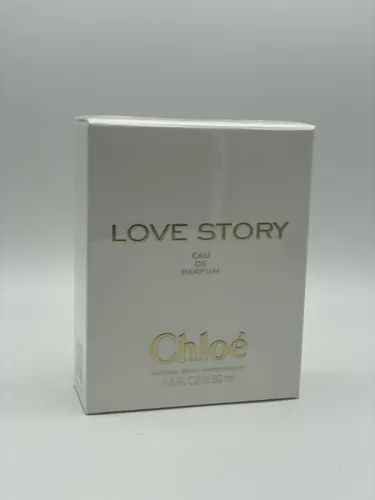 Chloé Love Story Eau de Parfum Spray 50 ml - Sinnlicher Damenduft - Luxus Geschenke: Ein erfrischender und sinnlicher Duft mit Neroli, Orangenblüten und Zedernholz, ideal für die unabhängige Frau, die Weiblichkeit und Freiheit verkörpert.