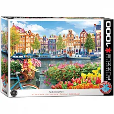 eurographics Puzzle - Amsterdam - Niederlande - 1000 Teile 301146