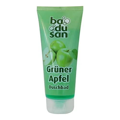 10er Pack Badusan Duschbad Grüner Apfel 10 x 200 ml Duschgel