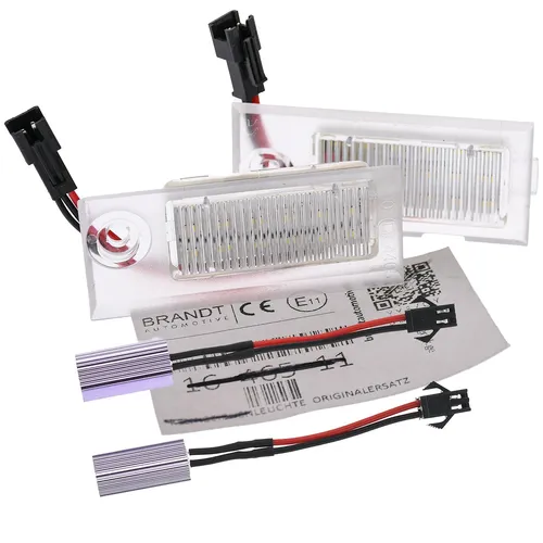 Kennzeichenbeleuchtung LED für AUDI A6 S6 C5 allroad 00-05 Kennzeichenleuchten