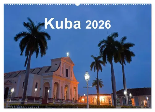 Kuba 2026 Wandkalender von CALVENDO