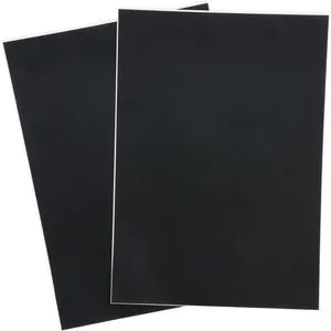 TimeTex Tafelfolie 62846, selbstklebend, A4, 21 x 29 cm, schwarz, 2 Stück