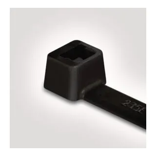 HellermannTyton Kabelbinder 4,6x300 schwarz T80I-N66-BK-C1, 100 Stück