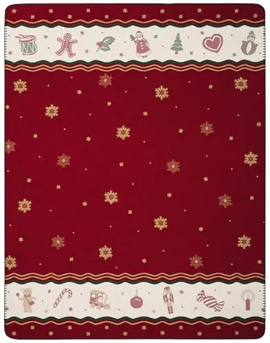 Villeroy & Boch Wohndecke Toy's Delight Ruby 150x200 cm in rot von Villeroy & Boch