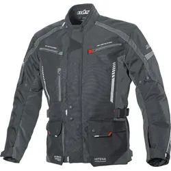 Büse Torino II Motorradjacke - Schwarz/Anthrazit, Größe S - Sportliche Textiljacke für Motorradfahrer, atmungsaktiv und wasserabweisend, mit 4 praktischen Taschen für optimalen Stauraum.