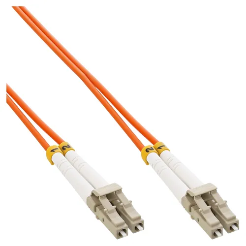 InLine® LWL Duplex Kabel, LC/LC, 50/125µm, OM2, 7m von InLine