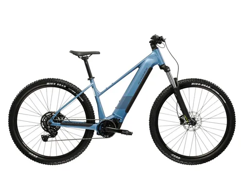 Kross E-Bike Mountainbike Damen Influx Hybrid 1.0 20Ah/720Wh 29 Zoll blau 9 Gänge 2026, 9 Gang Shimano CUES U4000 Schaltwerk, Kettenschaltung, Mittelmotor, 725 Wh