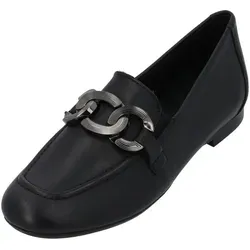 Remonte D0K09 Mokassin schwarz 37 EU - Halbschuhe, eleganter Mokassin aus hochwertigem Leder in Schwarz, mit bequemer Schlupf-Form und optimalem Tragekomfort für den ganzen Tag.