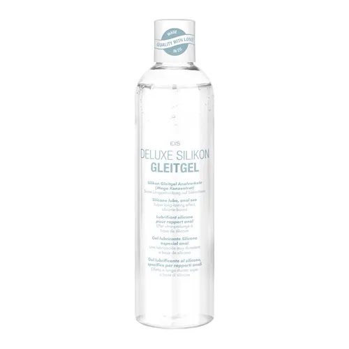 Deluxe Silikon Analgleitgel von EIS (250 ml) - für sinnlichen Analverkehr - Gleitmittel für analen Genuss, wasserbasiert und besonders langanhaltend für ein intensives Erlebnis.