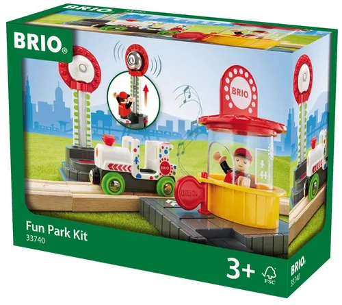 Brio GmbH Brio 33740 - Fun Park Spiel-Set, Stadtleben