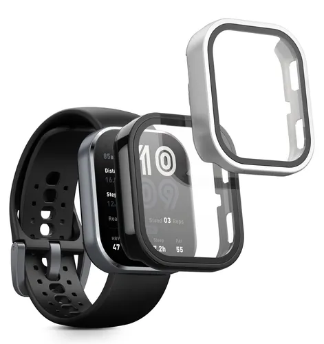 kwmobile 2x Glas Hülle für Amazfit Bip 6 Schutzhülle
