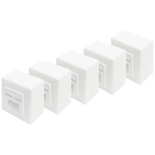 Digitus DN-9006/B5-N Netzwerkdose Aufputz CAT 6 2 Port von DIGITUS