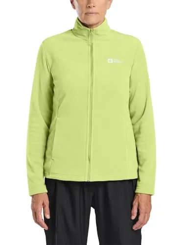 Jack Wolfskin Taunus FZ W - Schnelltrocknende Fleece-Jacke - Funktionsjacken mit 2 Hüfttaschen, atmungsaktiv und leicht für optimalen Tragekomfort bei Outdoor-Aktivitäten.