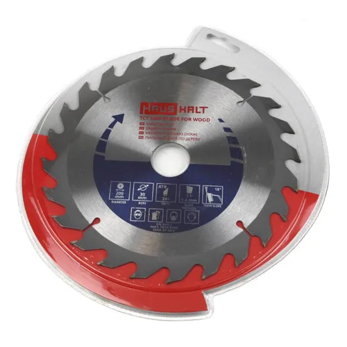 Sägeblatt 200mm Kreissägeblatt für Holz, 24 Zähne, Innen 30-20-16mm
