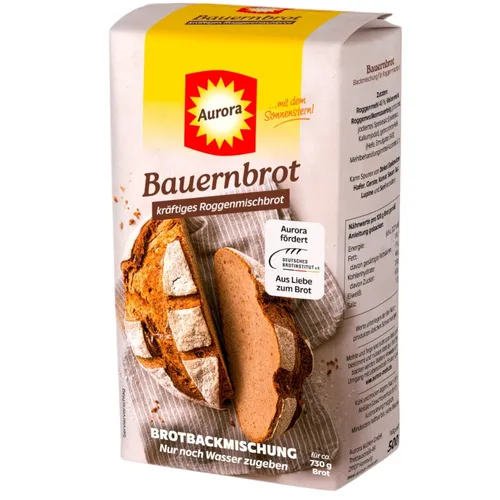 Aurora Bauernkruste Brotbackmischung 500g