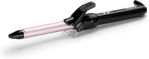 BaByliss 19mm Lockenstab – Professionelles Styling-Tool für definierte Locken - Lockenstäbe – 19-mm-Lockenstab mit Satin Touch Beschichtung und 10 Heizstufen für glänzende, langanhaltende Locken und Anti-Frizz Effekt.