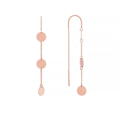 Rotgold-Ohrringe von Golders