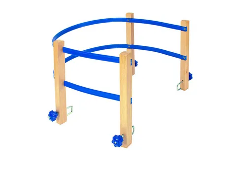 Alpenflitzer® Holzschlitten 110 cm mit optionaler Lehne