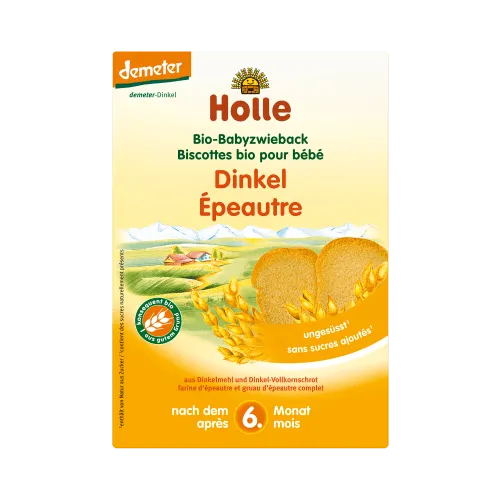 Holle Bio Babyzwieback Dinkel ab dem 7. Monat
