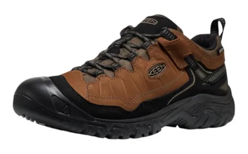 Keen Targhee IV W Herren Halbschuh - Bequemer Wanderschuh mit optimaler Traktion - Wanderschuhe mit großzügigem Platz im Vorfußbereich, klebstofffreier Konstruktion und abriebfester Außensohle für überlegene Traktion und dauerhaften Komfort.
