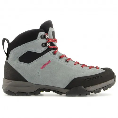 Scarpa Mojito Hike GTX Women Conifer/Raspberry (37,5) - Wanderschuhe mit Gore-Tex Schutz, ideal für Abenteuer und den Alltag. Robustes Wildleder und unverwechselbarer Stil sorgen für Komfort und Leistung auf jedem Trail.