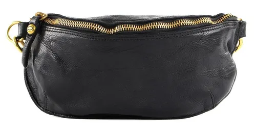 Campomaggi Umhängetasche - Elegante Gürteltasche aus 100% Leder mit stilvollen Nietendetails, geräumigem Hauptfach und verstellbarem Schulterriemen - ideal für einen charmanten Auftritt.