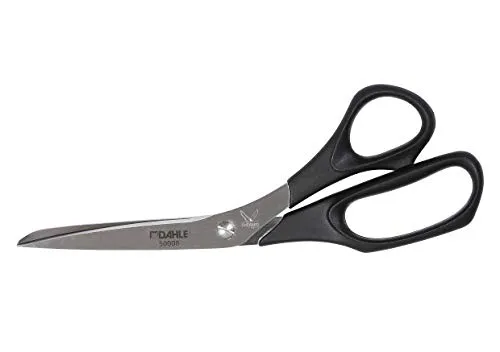 Dahle 50008 Superschere 5er Packung - Linkshänderfreundliche Papierschere, 21 cm lang, aus rostfreiem Rockwell Edelstahl für präzise Schnitte und Langlebigkeit.