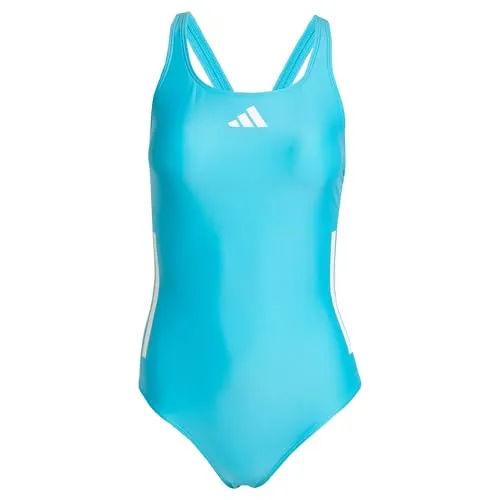 ADIDAS Damen Badeanzug 3-Streifen C-Back - Badeanzüge, chlorresistentes Infinitex Material für lange Haltbarkeit und umweltfreundlich aus 70 % recycelten Materialien hergestellt.