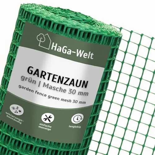Produktbild HaGa Gartenzaun aus Kunststoff